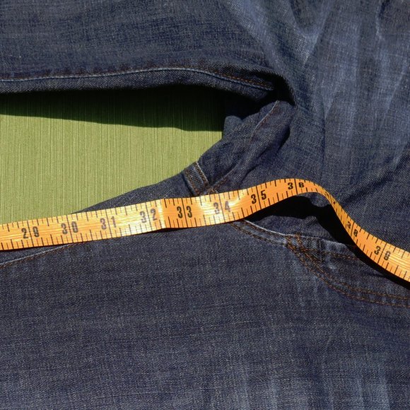 Lucky Brand Lauren Boot Jeans Size 8 Size 29 Long Length - Picture 8 of 13